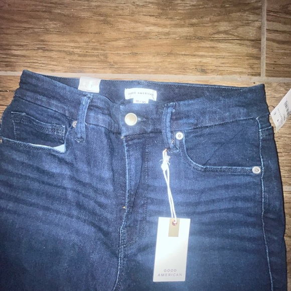 NWT Good American Good Petite skinny jeans - Picture 3 of 4